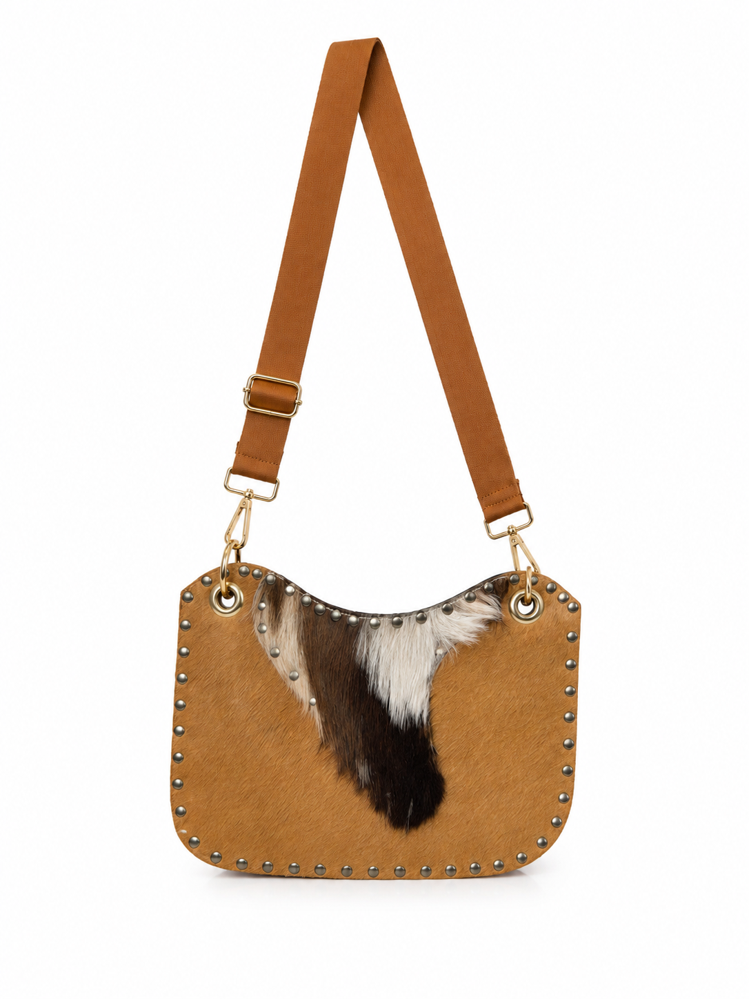SMALL BIJOU COWHIDE CROSSBODY