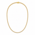 GOLD DIAMOND TENNIS NECKLACE