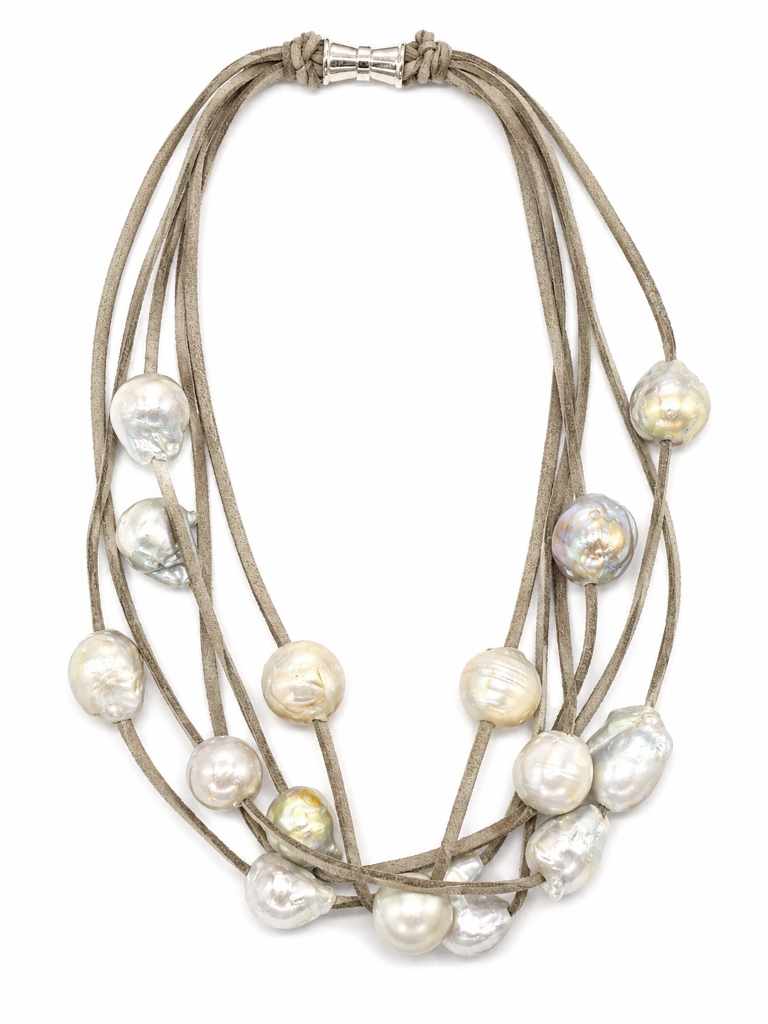 5 STRAND PEARL NECKLACE