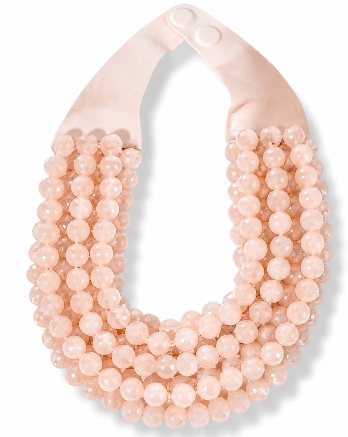 BLUSH BIB NECKLACE