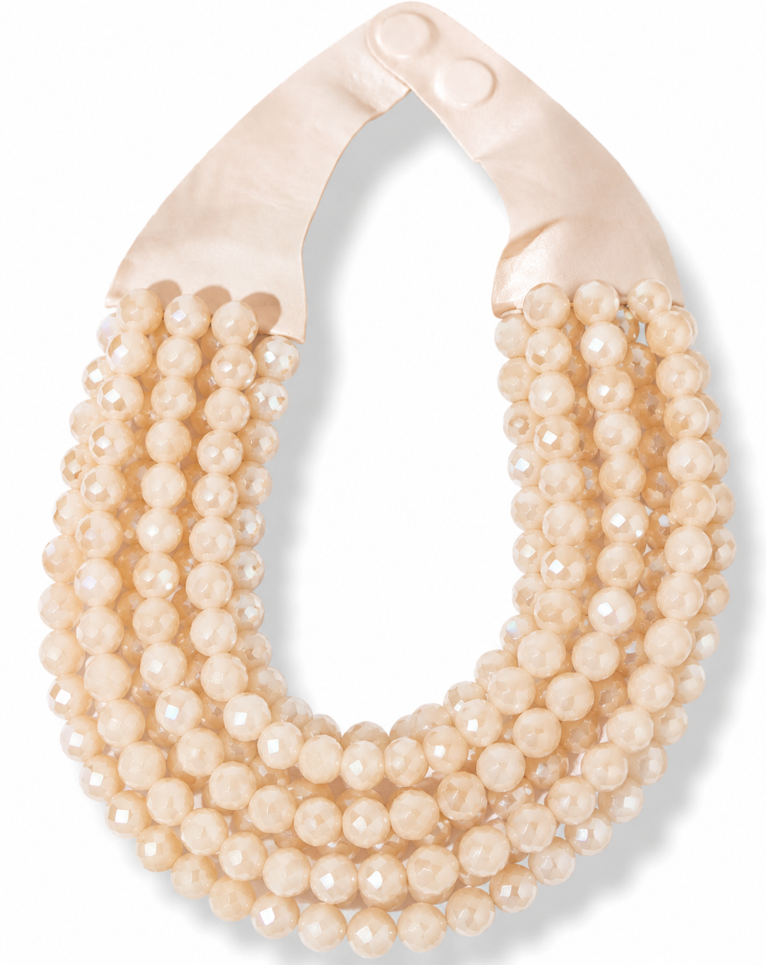 BLUSH BIB NECKLACE