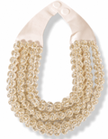 CHAMPAGNE BIB NECKLACE