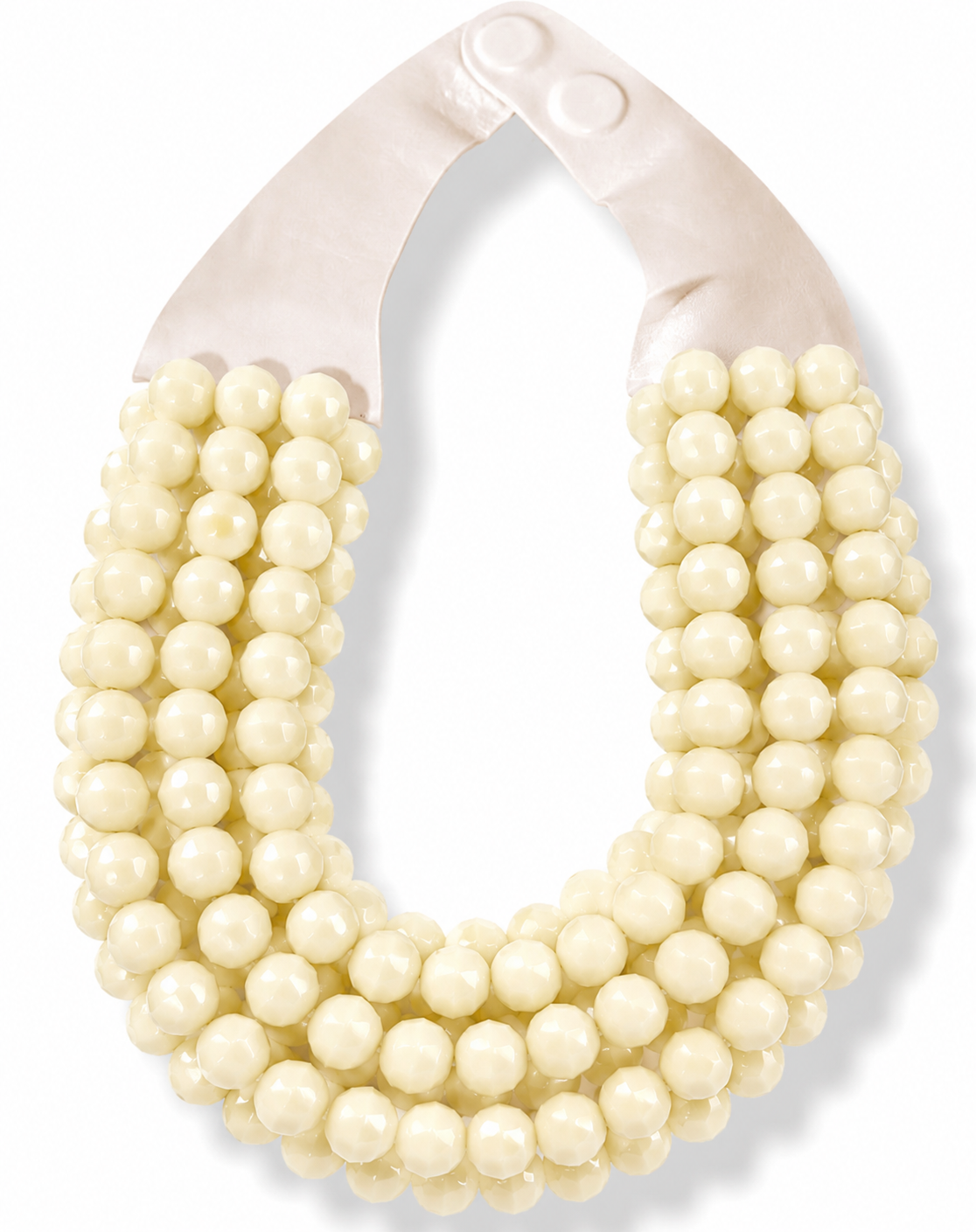 IVORY BIB NECKLACE