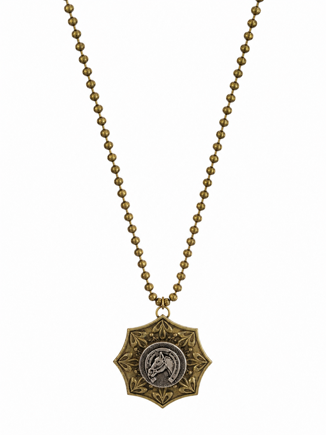 ANTIQUE HORSE PENDANT