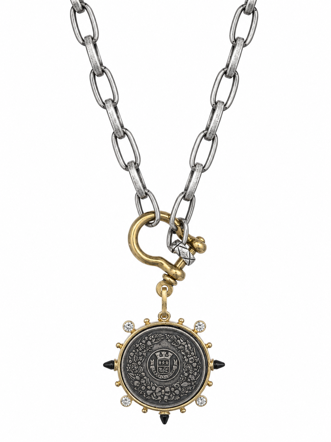 SILVER & GOLD NECKLACE