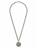 STERLING SILVER NECKLACE WITH COIN