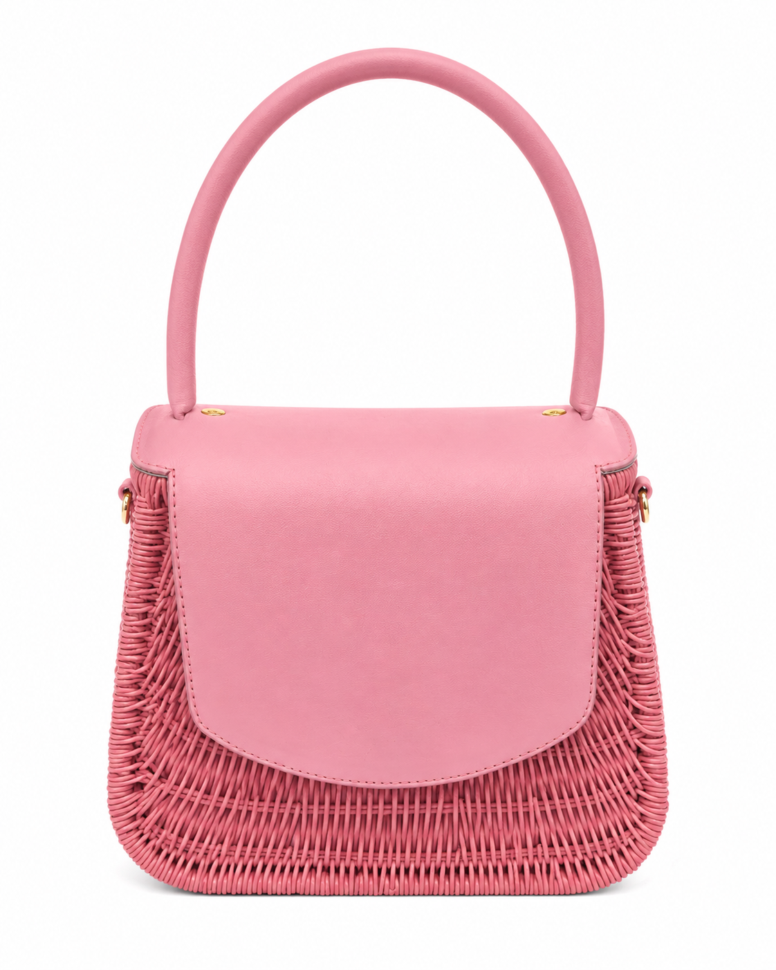 KATIE WICKER HANDBAG