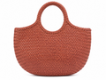 GABY WOVEN LEATHER HANDBAG