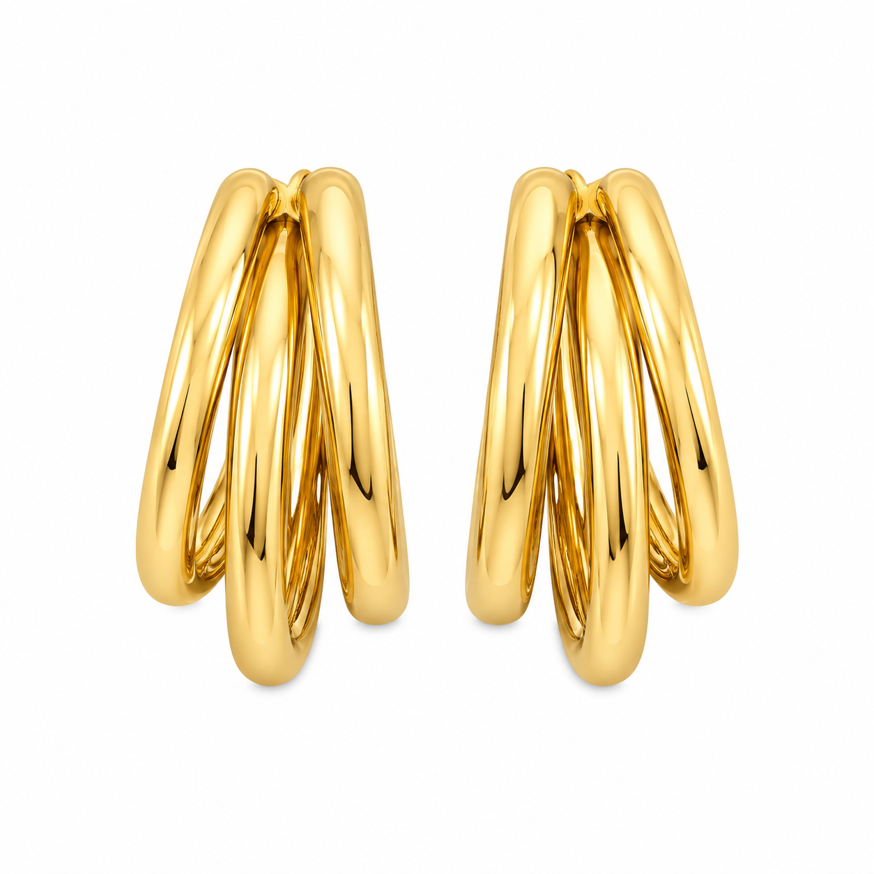 BUBBLE HOOP EARRINGS