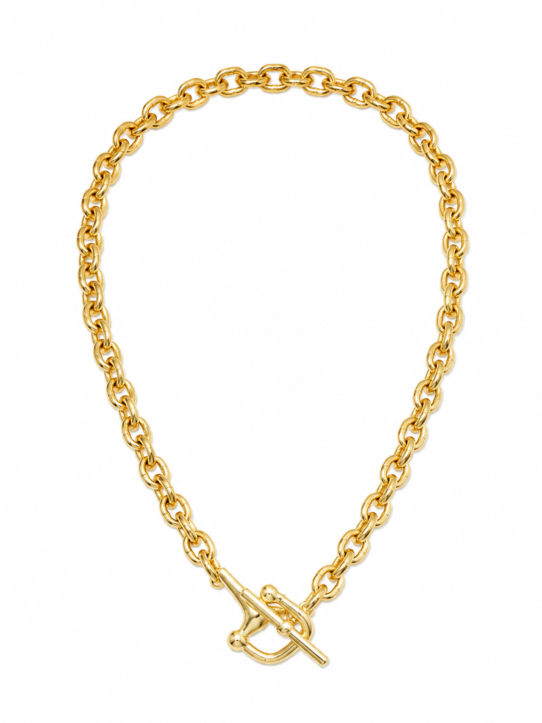 GOLD HORSEBIT NECKLACE