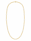 GOLD & PEARL NECKLACE