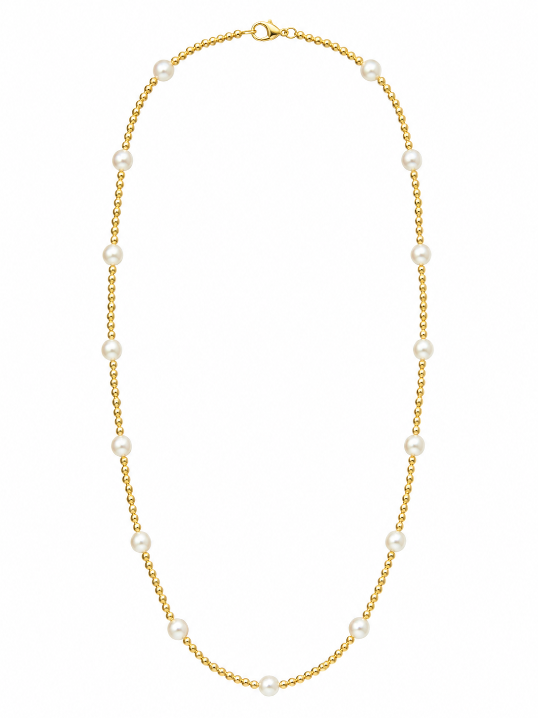 GOLD & PEARL NECKLACE
