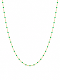 GOLD FILLED BEADED NECKLACE