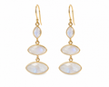 HAZEL RAINBOW MOONSTONE EARRINGS