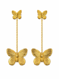 BUTTERFLY DUSTER EARRINGS