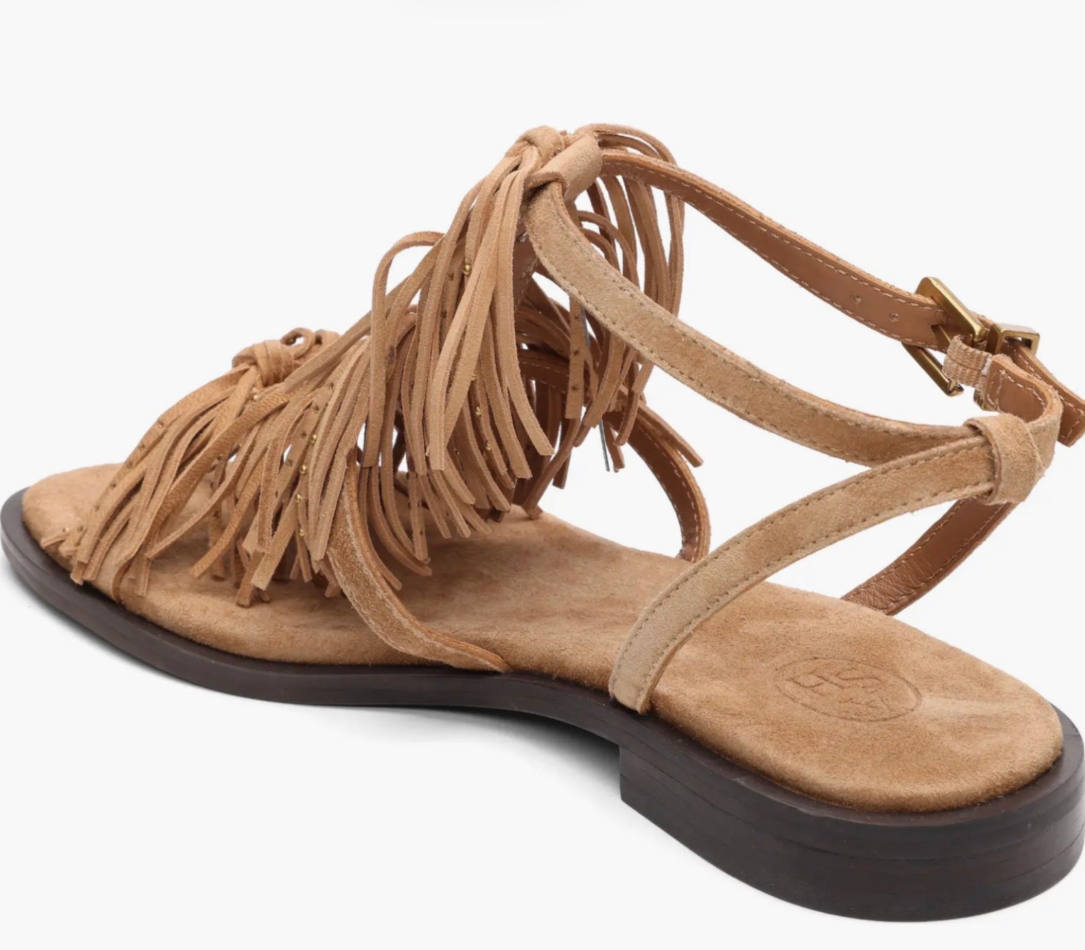 PANIC FRINGE SANDALS