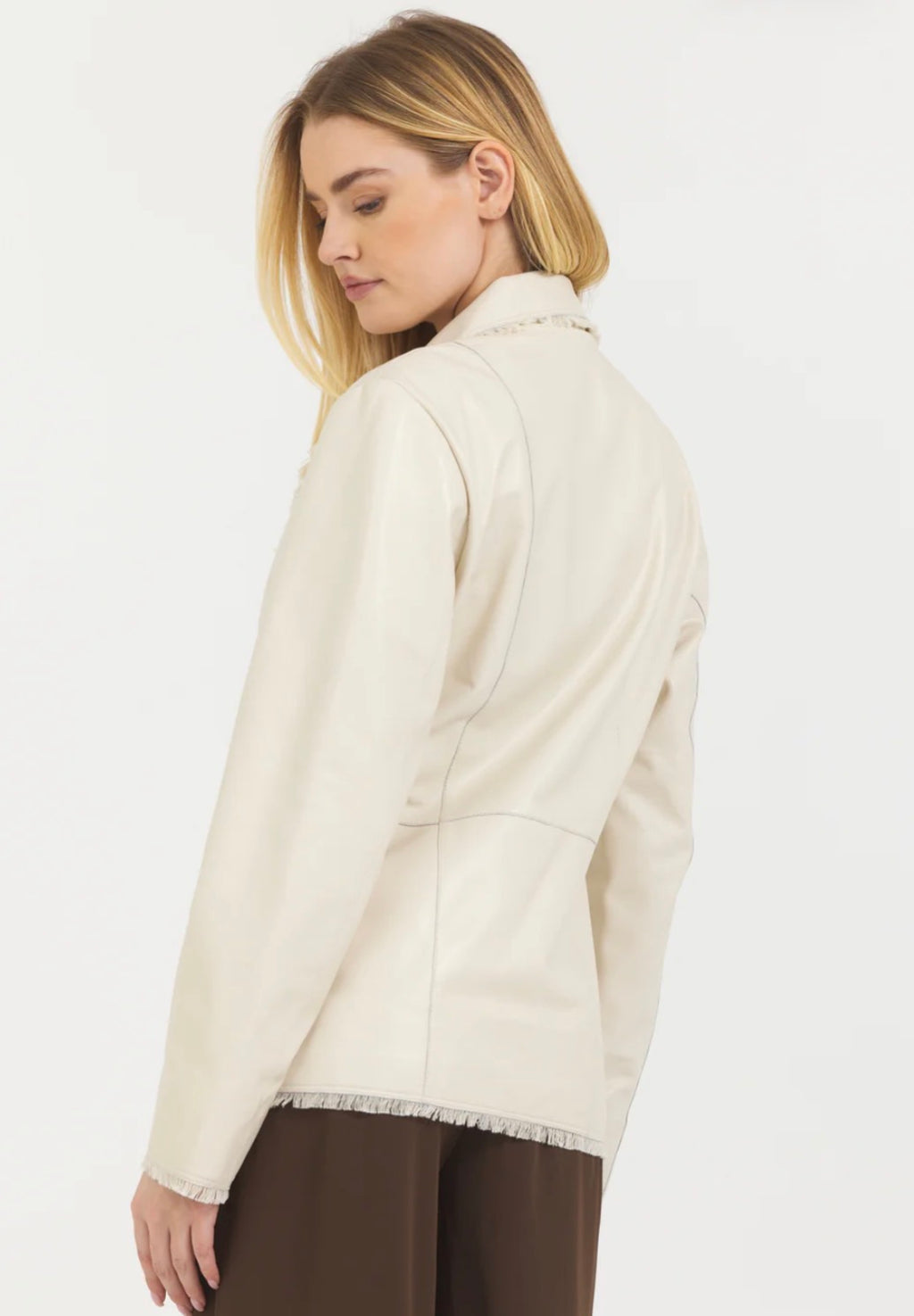 MARCELLA WASHED LEATHER JACKET