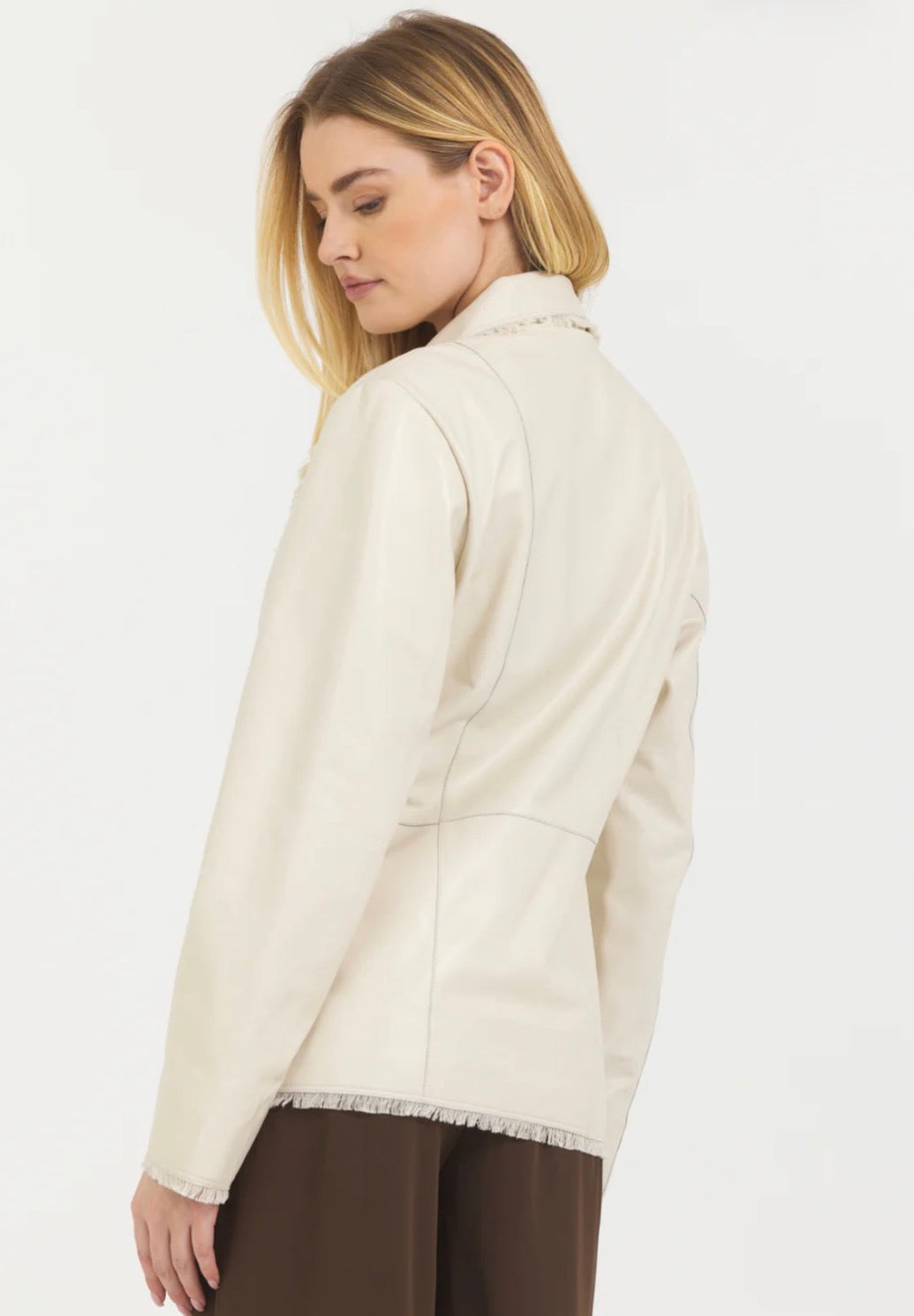 MARCELLA WASHED LEATHER JACKET