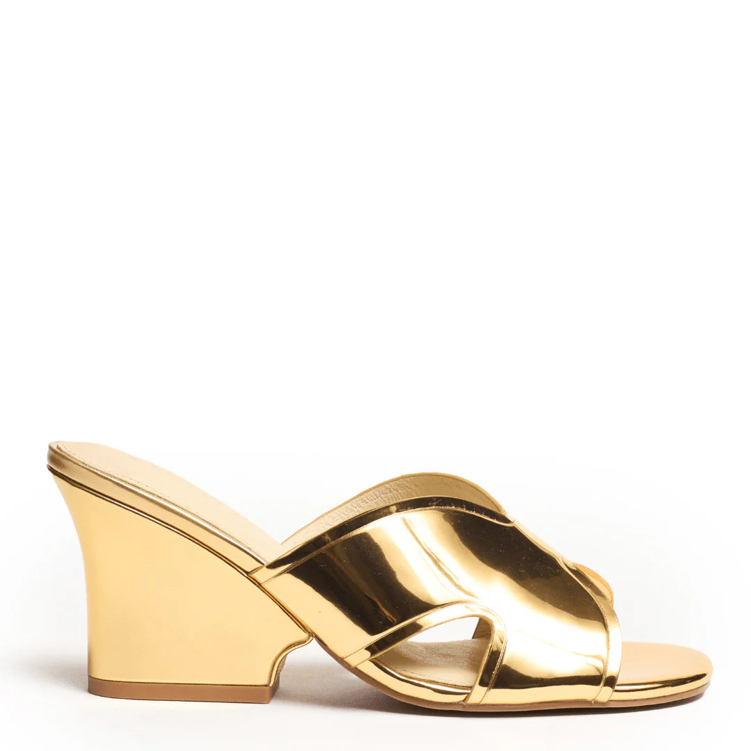 FAYE STATEMENT WEDGE SANDALS