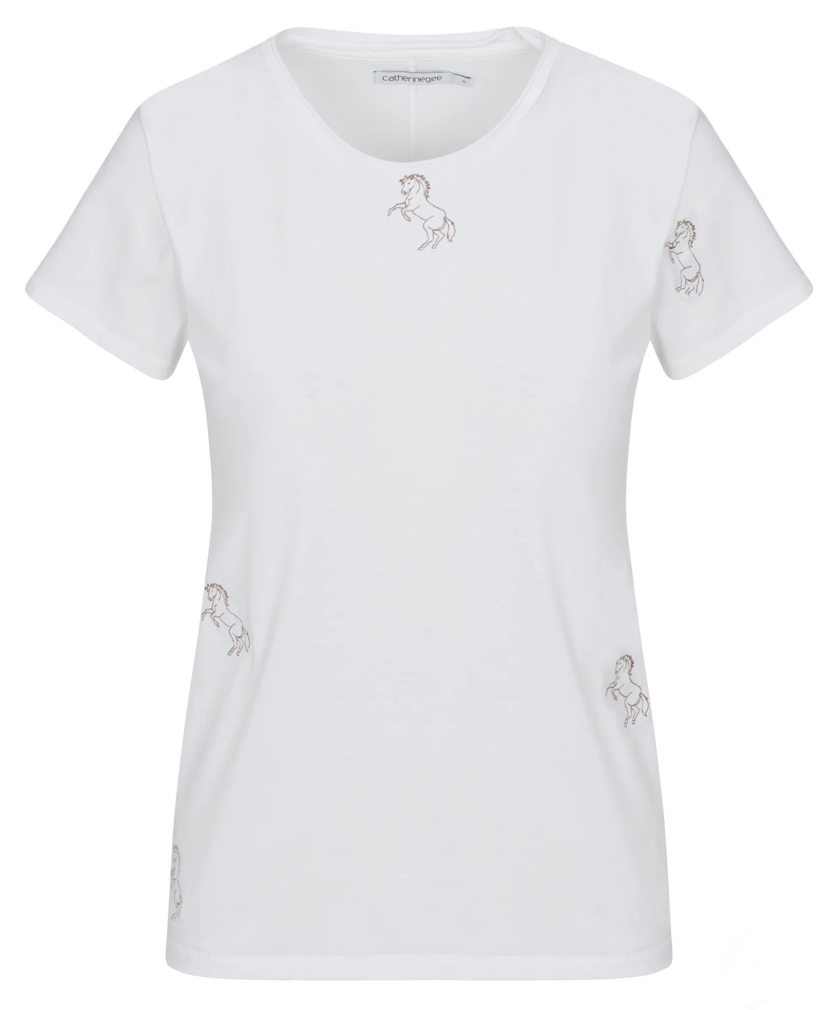 EMBROIDERED HORSE TSHIRT