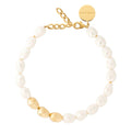 SHORT ORGANIC PEARL NECKLACE