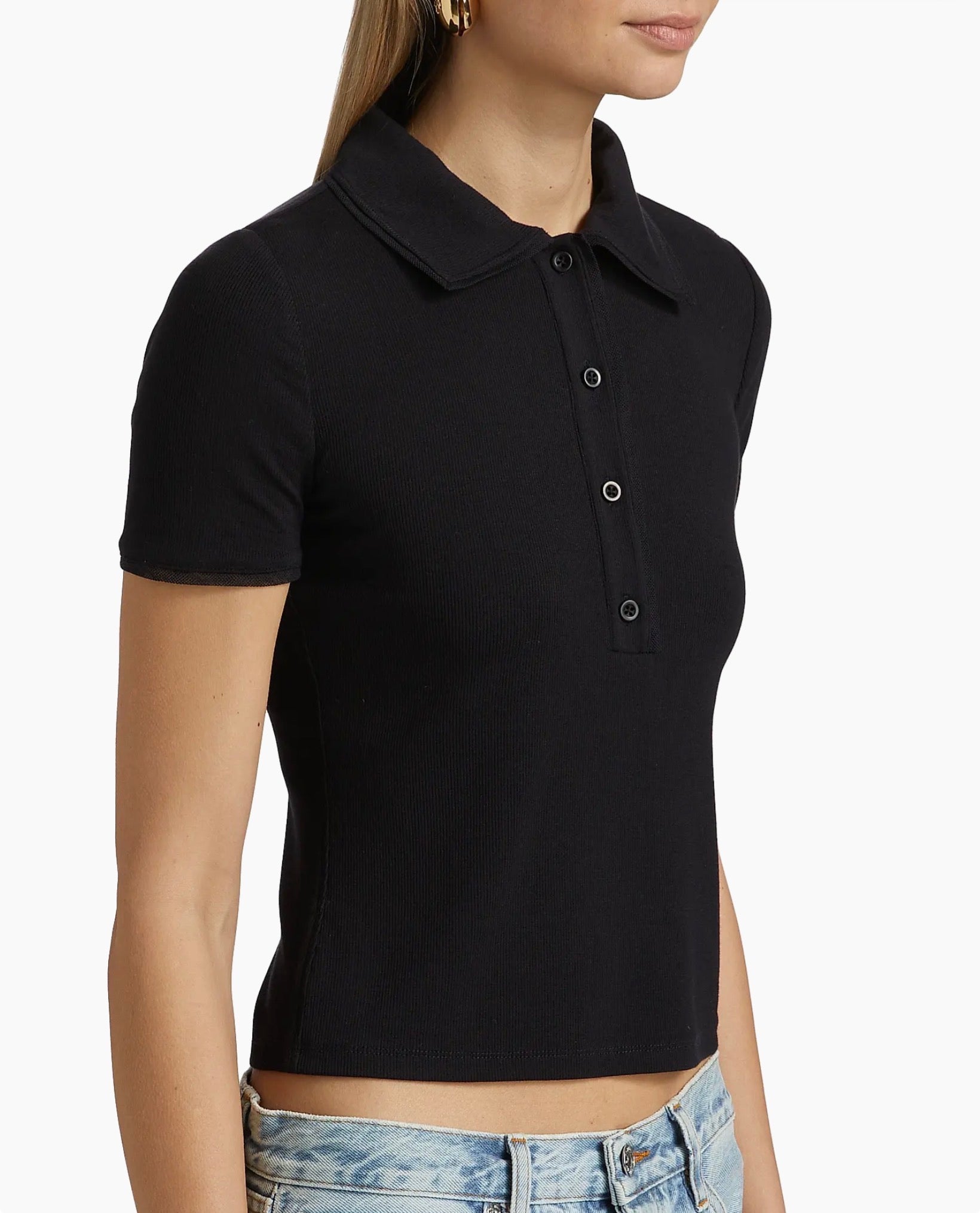 THE MESH TRIM POLO