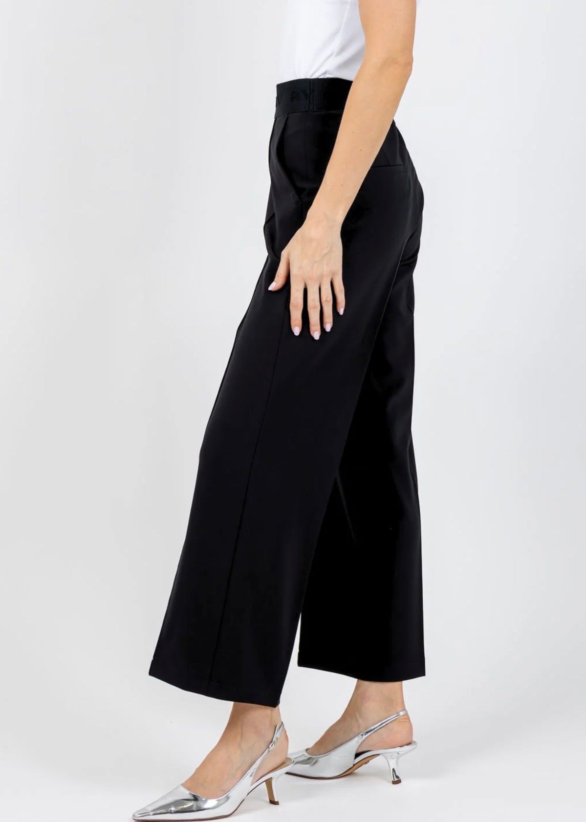 CAMERON PULL-ON CROP TROUSERS