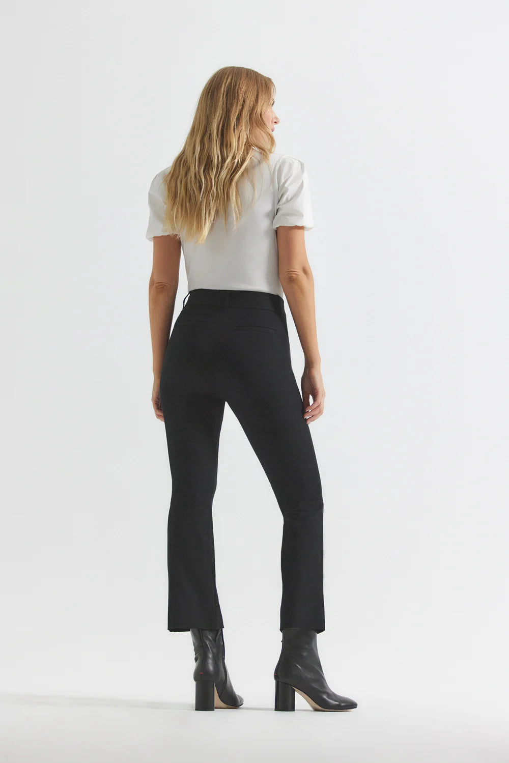 CROSBY CROPPED FLARE TROUSER