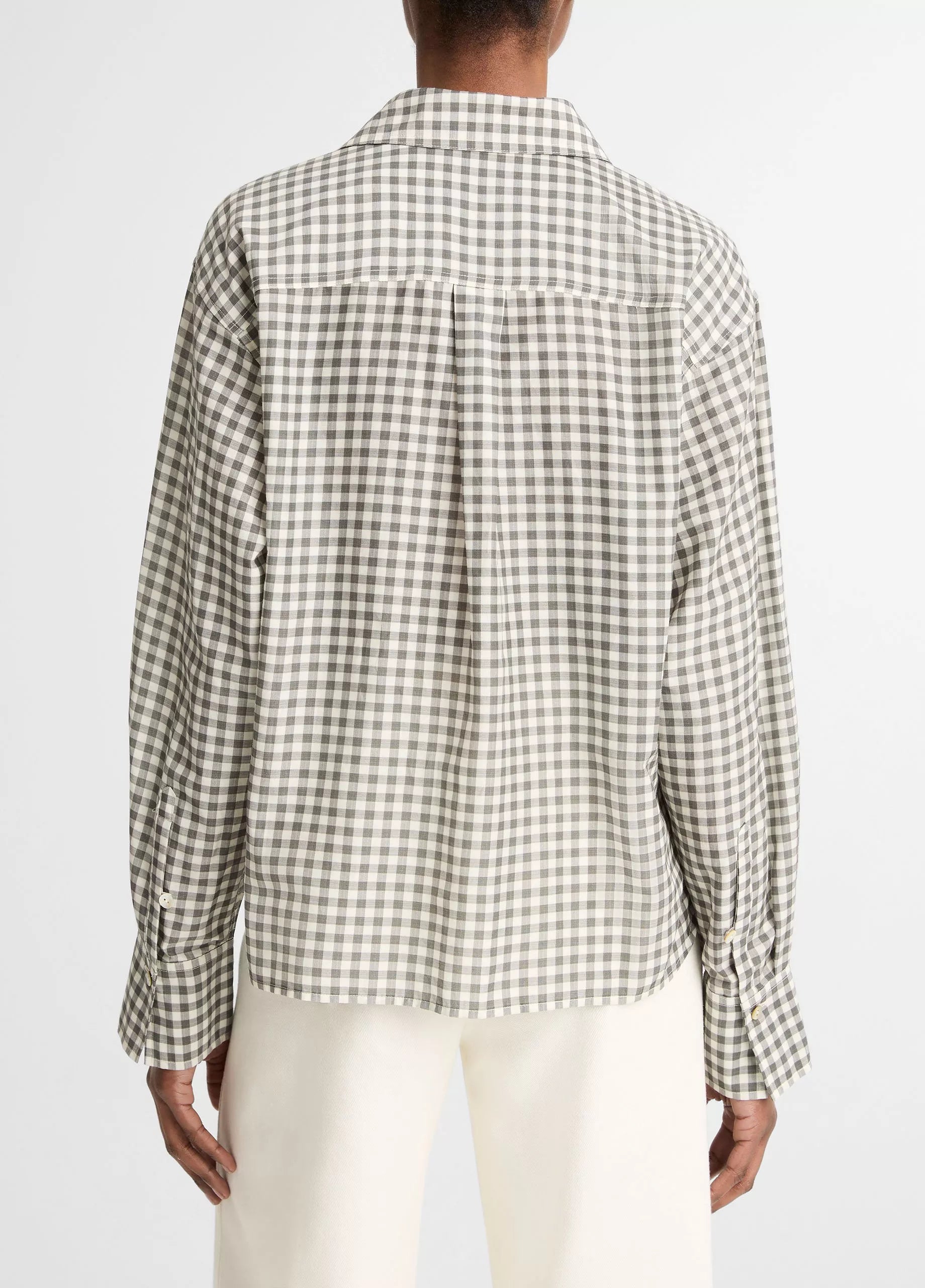 CROPPED LONG SLEEVE SHIRT