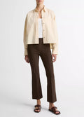 NIKI MID RISE CROP FLARE