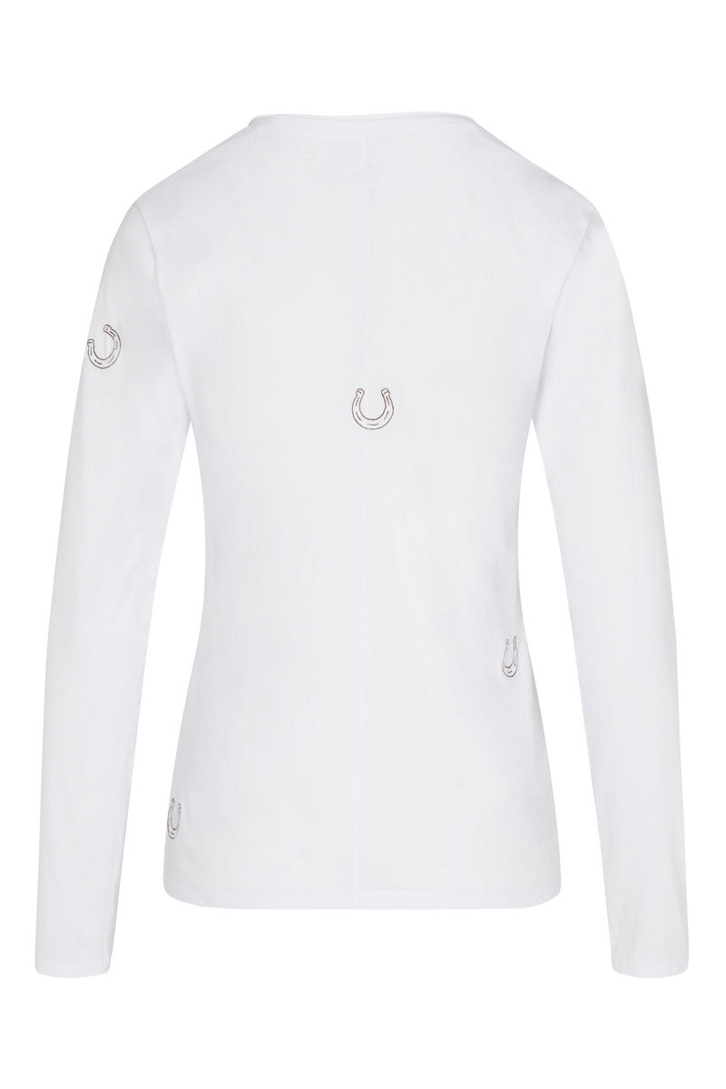 EMBROIDERED HORSESHOE TSHIRT