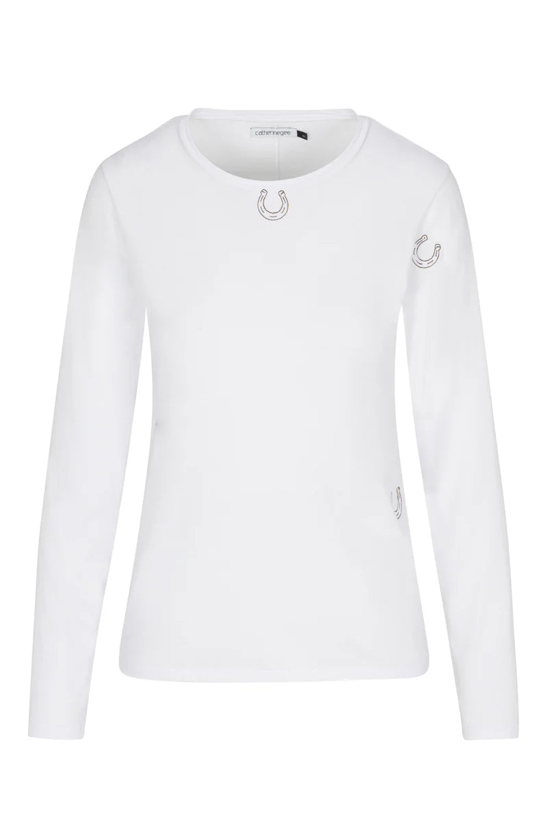 EMBROIDERED HORSESHOE TSHIRT