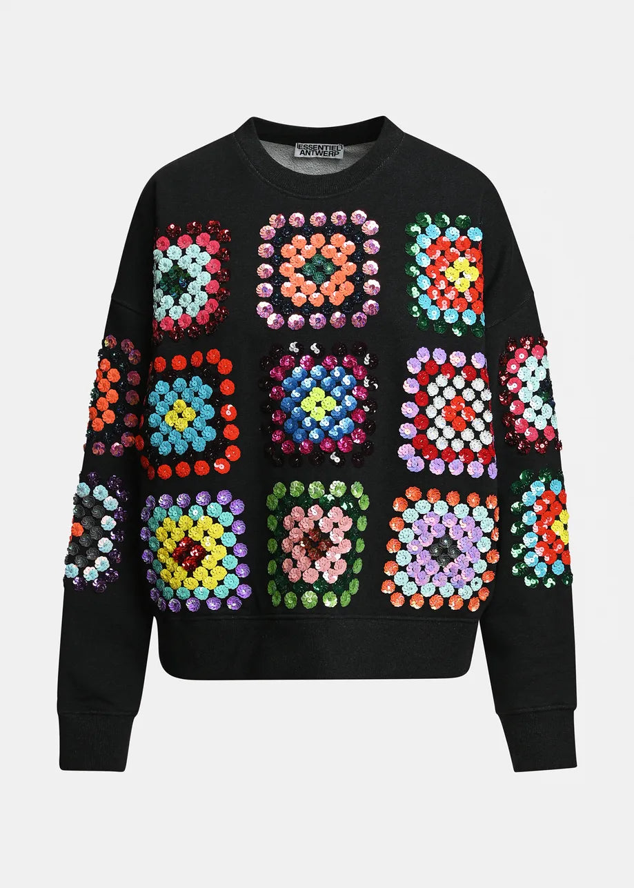 KARNIVAL EMBROIDERY SWEATSHIRT