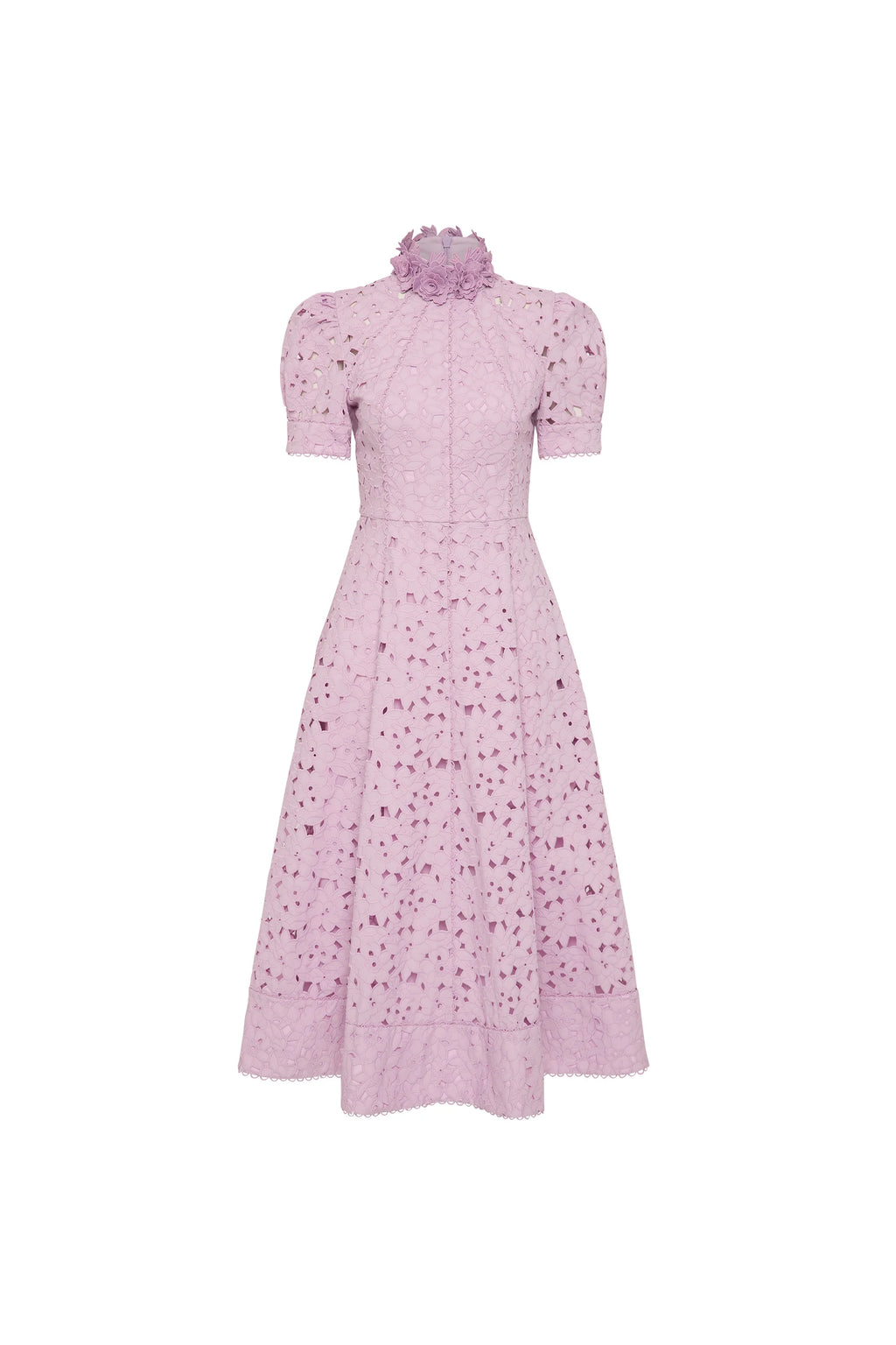 KITSU SHORT SLEEVE MIDI DRESS