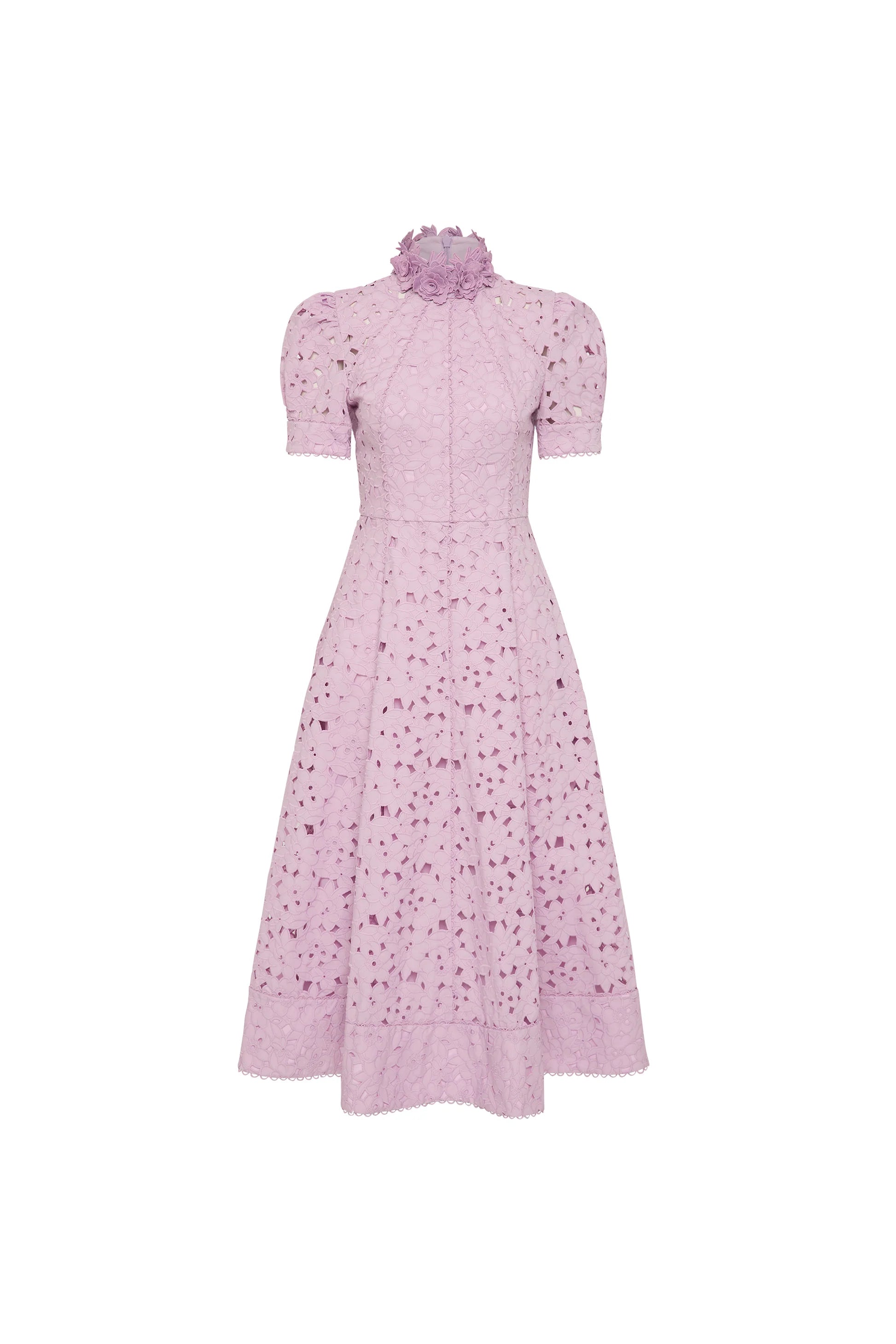 KITSU SHORT SLEEVE MIDI DRESS