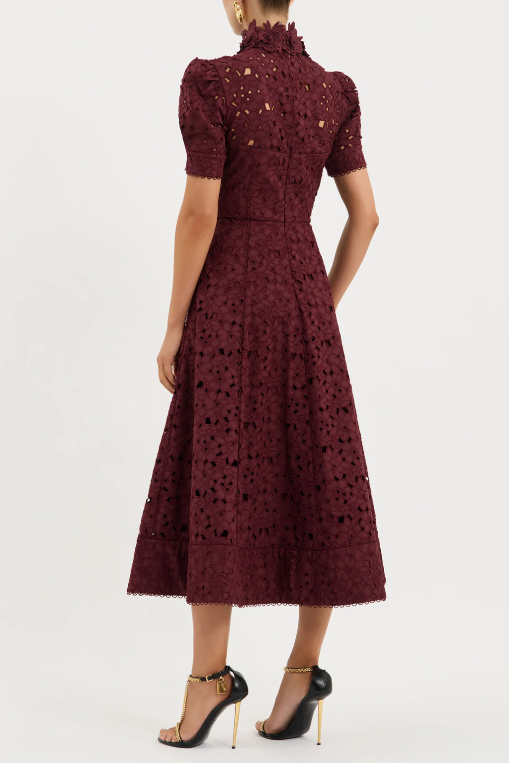 KITSU SHORT SLEEVE MIDI DRESS