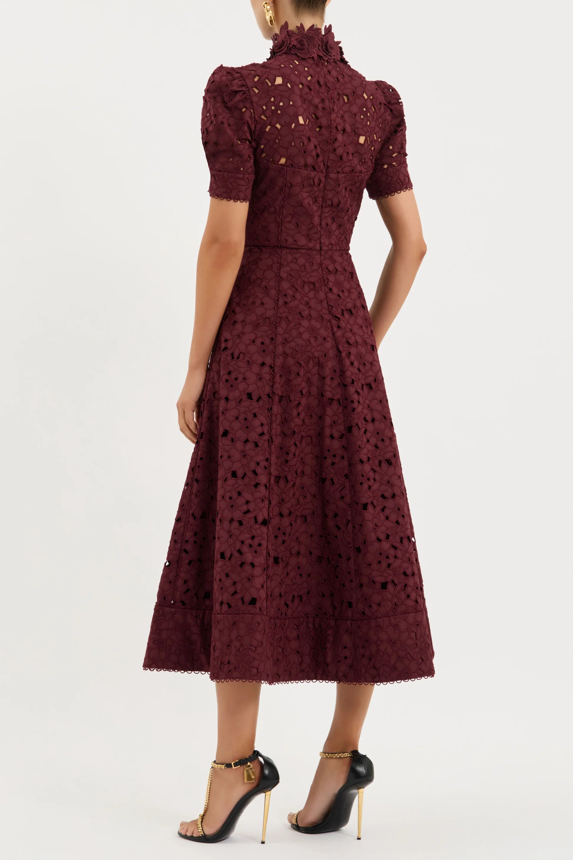 KITSU SHORT SLEEVE MIDI DRESS