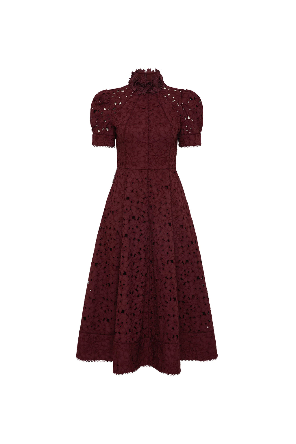 KITSU SHORT SLEEVE MIDI DRESS