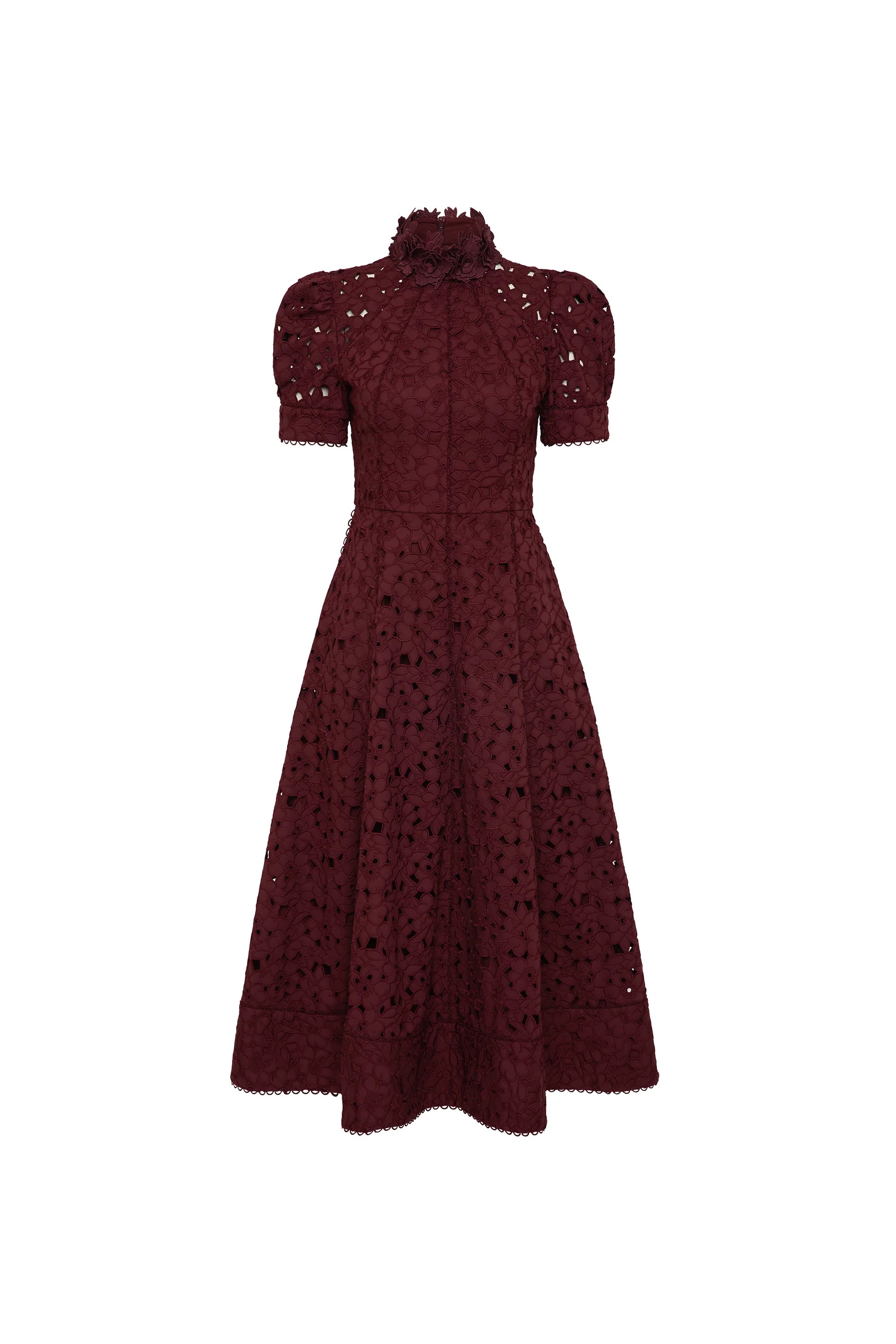 KITSU SHORT SLEEVE MIDI DRESS