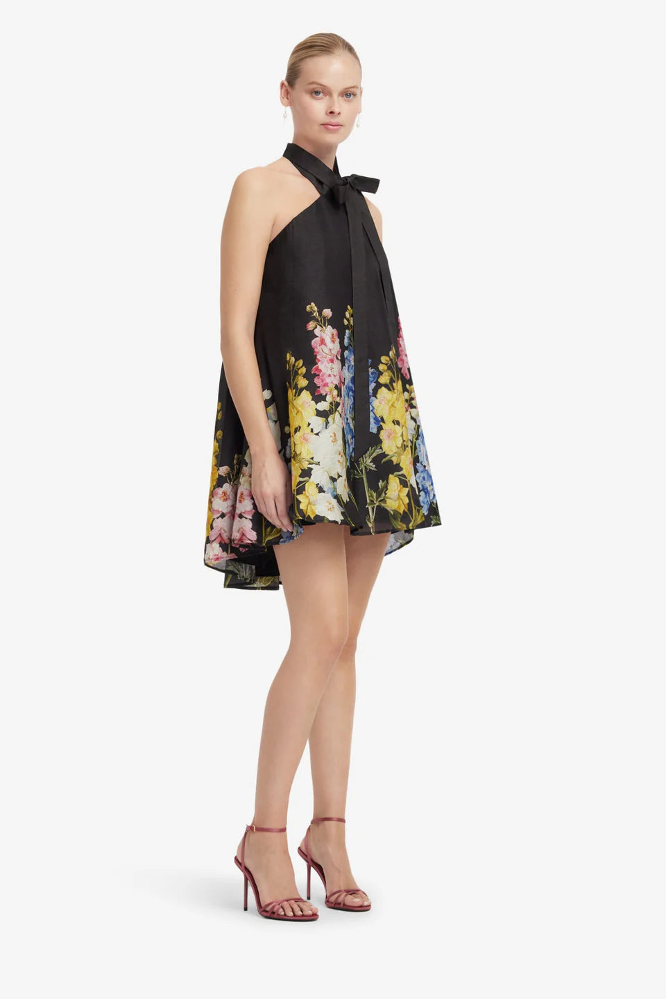 ELOISE HALTERNECK MINI DRESS
