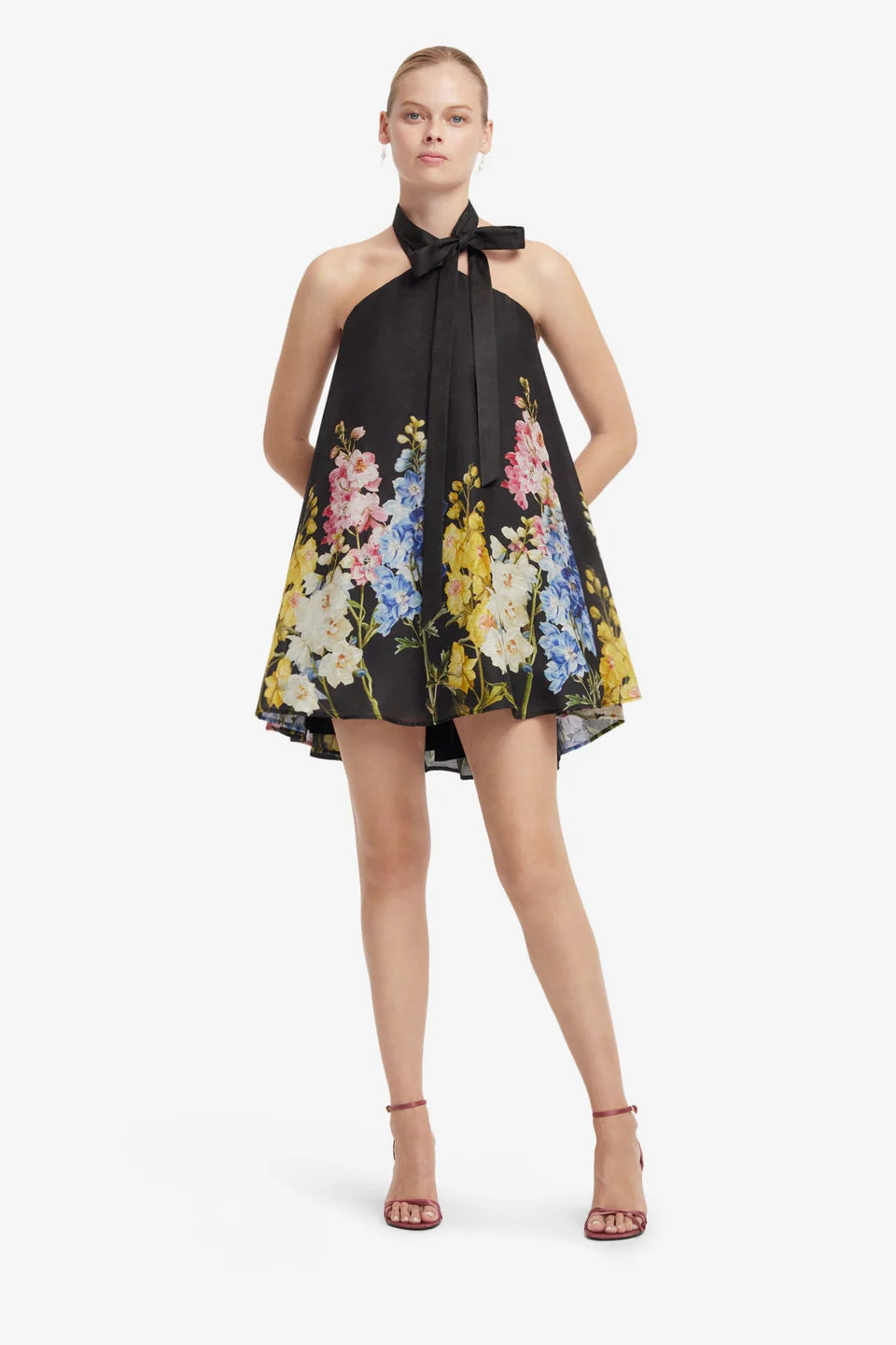 ELOISE HALTERNECK MINI DRESS