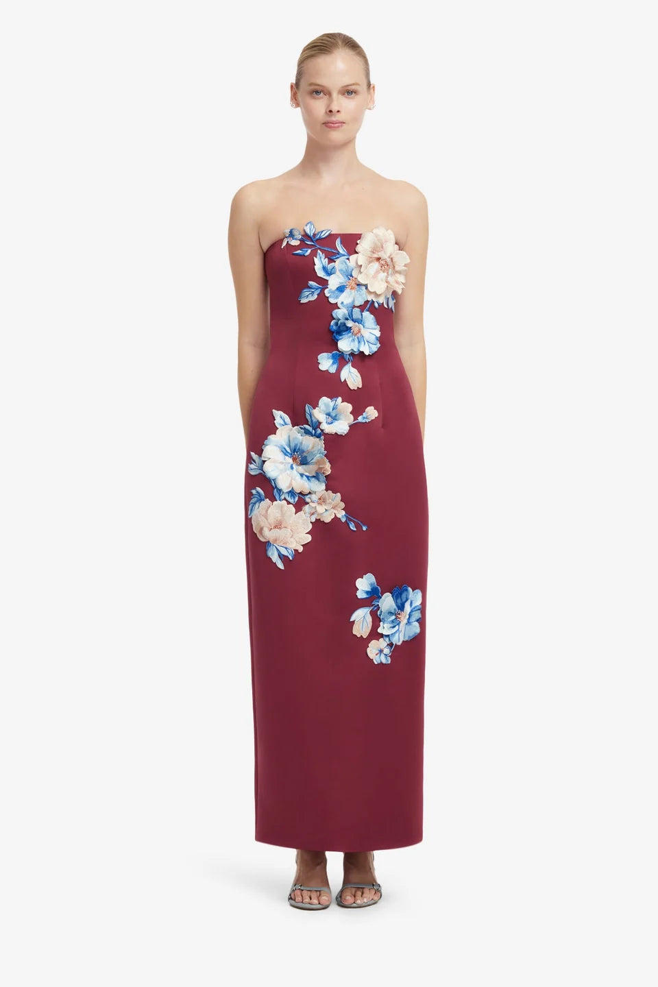 RAYNA EMBROIDERED MAXI DRESS