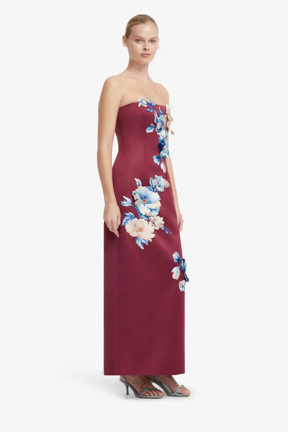 RAYNA EMBROIDERED MAXI DRESS