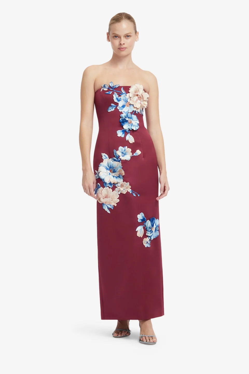 RAYNA EMBROIDERED MAXI DRESS