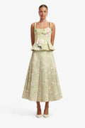 JUNE PLEATED MAXI SKIRT