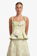 GEORGIA EMBROIDERED TOP