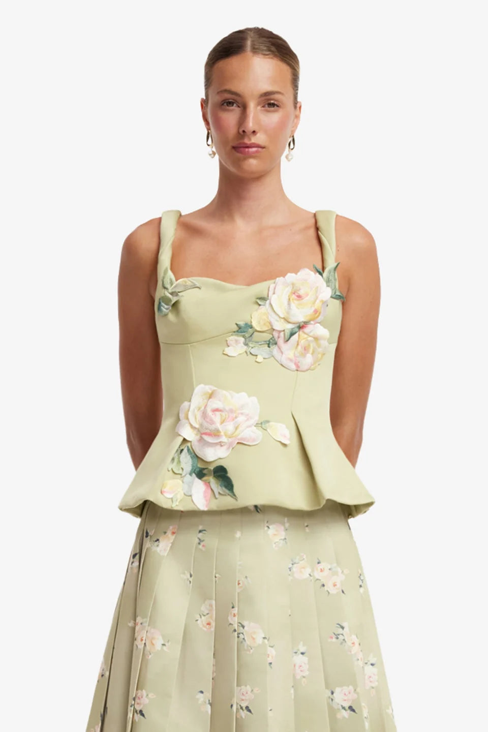 GEORGIA EMBROIDERED TOP