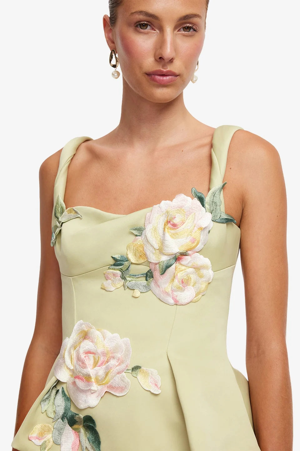 GEORGIA EMBROIDERED TOP