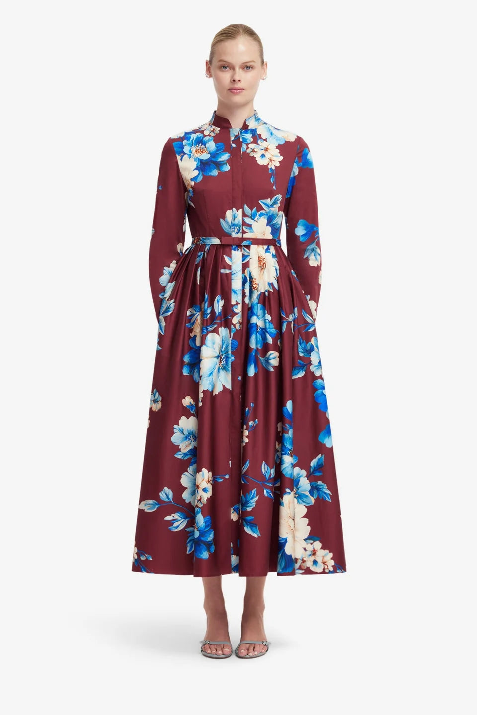 ZARA SHIRT MIDI DRESS