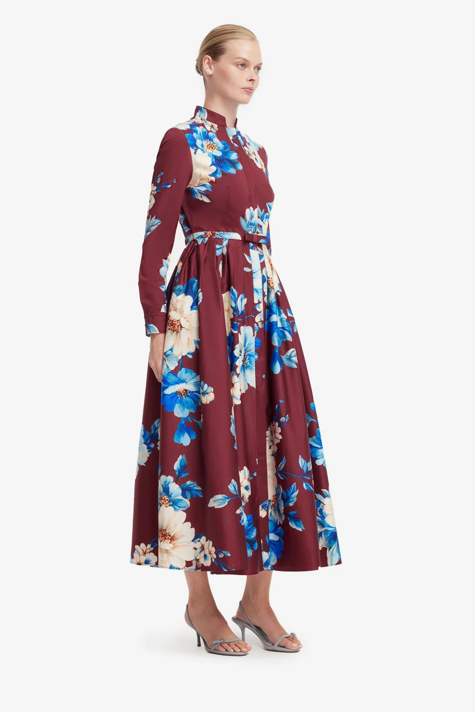 ZARA SHIRT MIDI DRESS